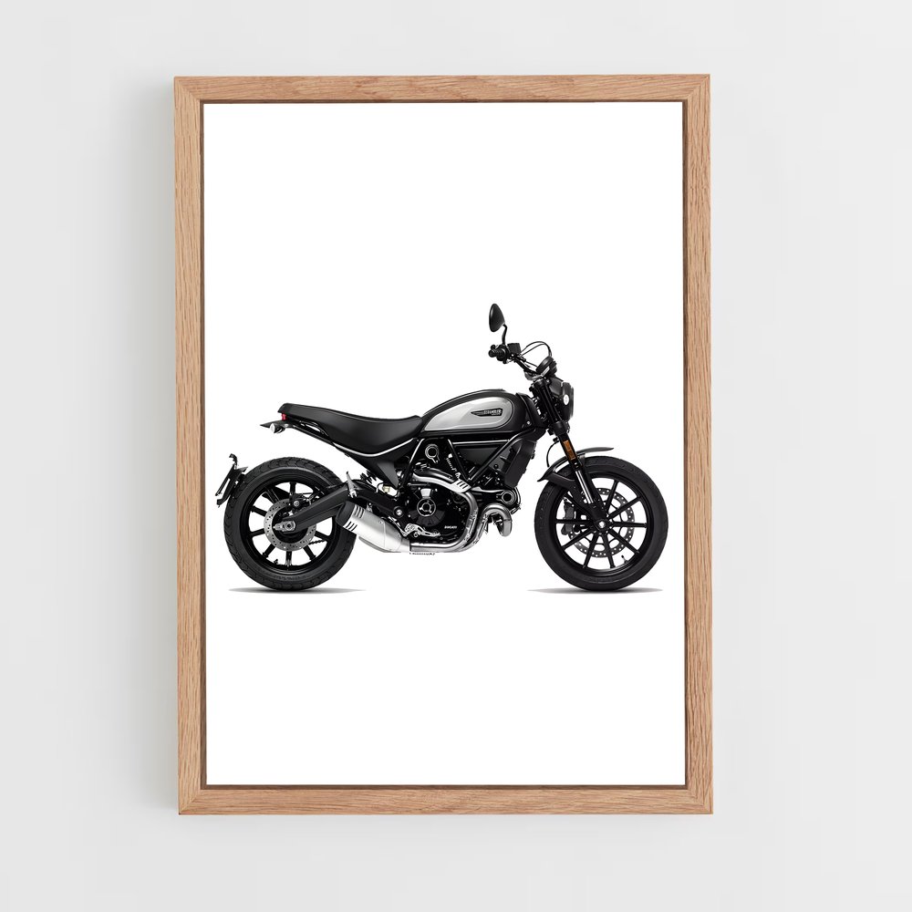 Poster Moto Évasion – affiche Ducati (vue 4)